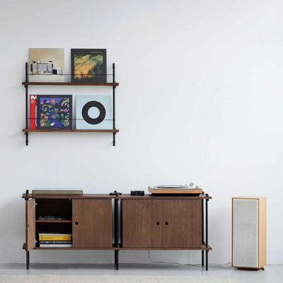 MOEBE Shelving System – floor-standing record storage