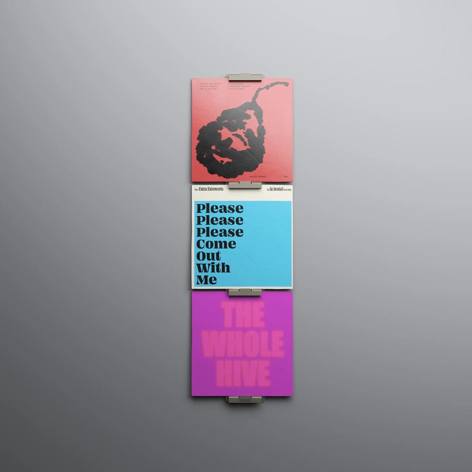 Vinyl Wall Mounting LP-03