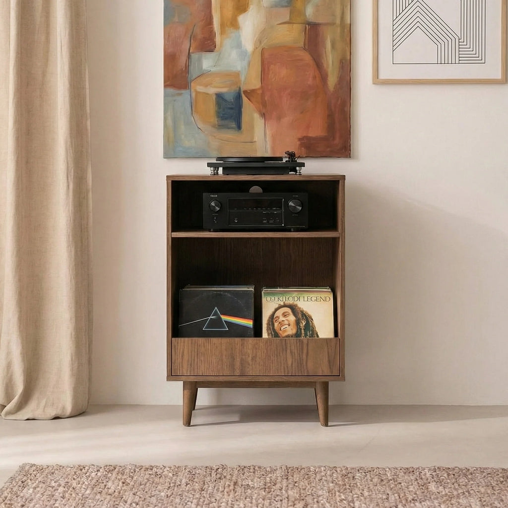 GRAM Turntable Record Sideboard